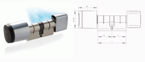 Salto Geo elektonische cylinder 1